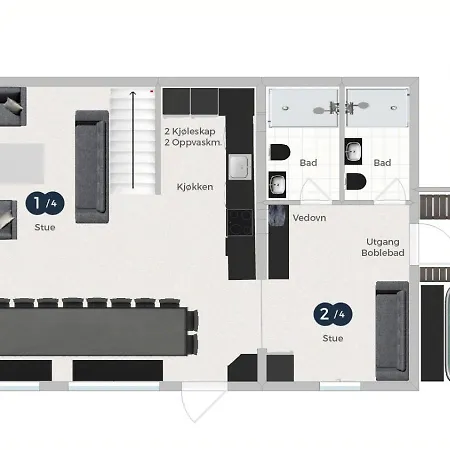 펜션 Simple Life In Nature Uvdal